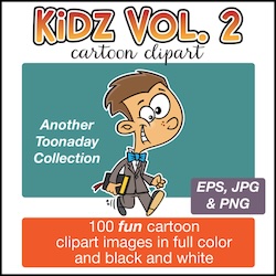 Toonaday Kidz 2 Cartoon Clipart