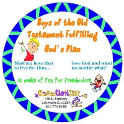 Childrens Church Stuff: Boys of the Old Testament Fulfilling God's Plan Kids Church Curriculum - Preschool Download