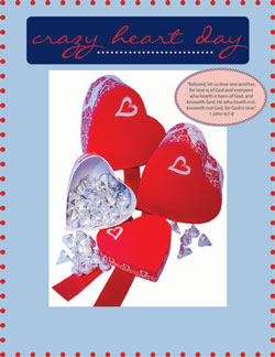 Childrens Church Stuff Crazy Heart Day Extreme Party Plan (Download)