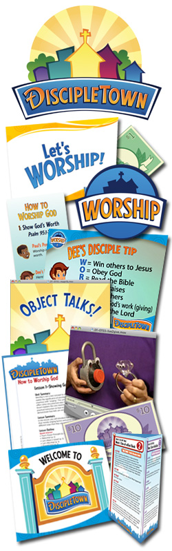 DiscipleTown Kids Church Unit #1: How to Worship God Download