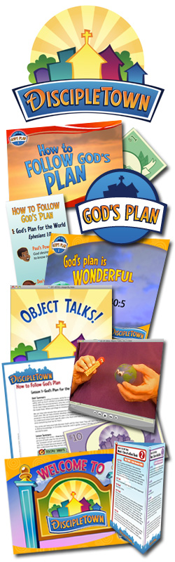 DiscipleTown Kids Church Unit #5: How to Follow God's Plan Download