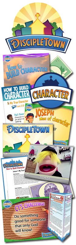 DiscipleTown Kids Church Unit #9: How to Build Character Download