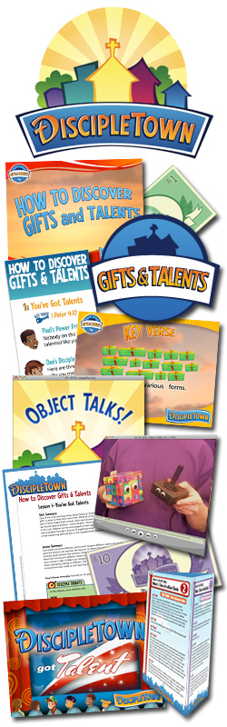 DiscipleTown Kids Church Unit #11: How to Discover Gifts & Talents Download