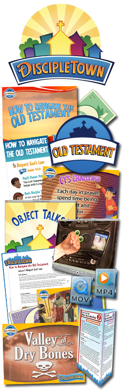 DiscipleTown Kids Church Unit #14: How to Navigate the Old Testament