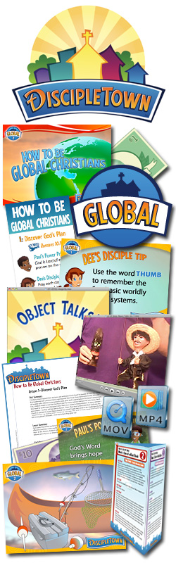 DiscipleTown Kids Church Unit #17: How to Be a Global Christian Download