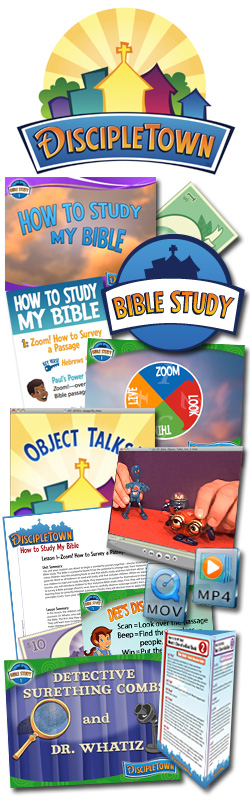 DiscipleTown Kids Church Unit #18: How to Study My Bible Download