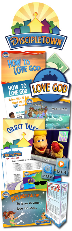 Kidology's DiscipleTown Kids Church Unit #20: How to Love God Download