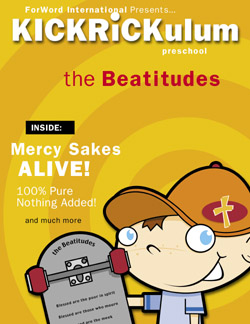 KICKRiCKulum <i>The Beatitudes</i> Kids' Church Curriculum (Elementary Download)