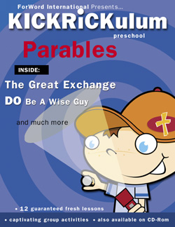 KICKRiCKulum <i>The Parables</i> Kids' Church Curriculum (Elementary Download)
