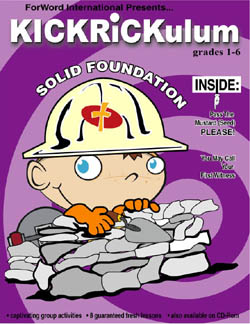 KICKRiCKulum <i>Solid Foundation</i> Elementary Kids' Church Curriculum (Elementary Download)