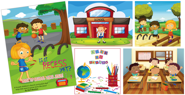 Kidology's Is It Recess Yet? (Back to School with Jesus) Curriculum
