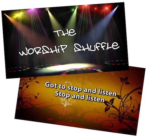 Worship Shuffle Lyric Video Combo