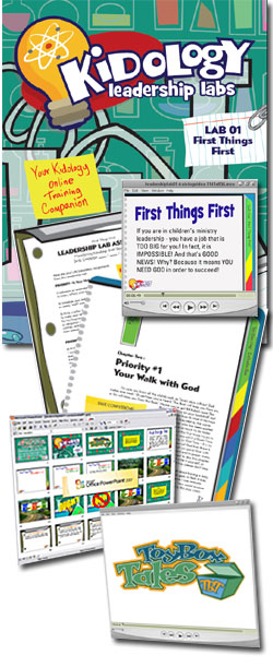 Kidology Leadership Lab Download Kit: #1 - First Things First