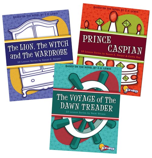 Narnia Series: #1/#2/#3: Wardrobe/Caspian/Dawn Treader Curriculum Combo Download