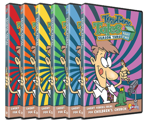 Kidology’s Toybox Tales Season 1, 2 and 3 DVD Collection
