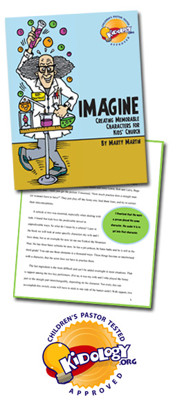 Imagine: Creating Memorable Characters for Kids' Church Book