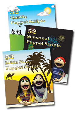 Creative Ministry Solutions Puppet Script Book Bundle