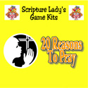 Scripture Lady <i> The Twenty Reasons to Pray</i> Game