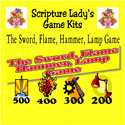 Scripture Lady <i> The Sword, Flame, Hammer, Lamp</i> Game