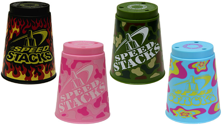 Product Information for Speed Stacks - <i>Sport Stacking Cups</i> - Premium  Designs