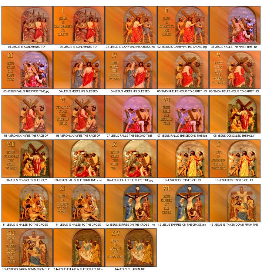 Worship Photos <i>Stations of the Cross Mini-Collection</i> (Download Version)